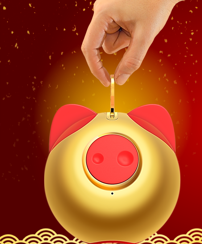爆款小豬奇寶便攜無(wú)線(xiàn)音箱（富貴金）